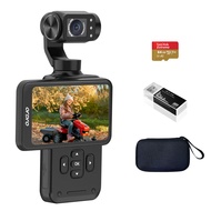 ORDRO M5 5K Vlogging Camera Small Handheld Camcorder with 3-Axis Stabilizer 120° Ultra-Wide Angle IR