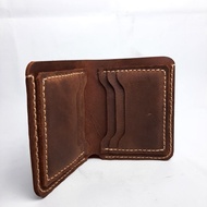 Crazy Hourse Hand Made Genuine Leather Wallet