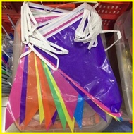 ◮ ◎ ◙ Fiesta plastic banderitas Assorted 10meters