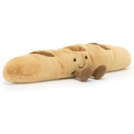 Jellycat Amuseables Baguette Stuffed Toy, 13.5 inches - Food Plush