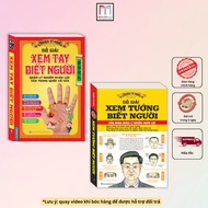 Book - combo 2c Palm reading map (paperback) + Face reading map (paperback)