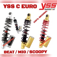 SHOCK yss C EURO ORIGINAL BEAT MIO SCOOPY BLACK RED GOLD EDITION SERIES RESERVOIR 300 mm ORIGINAL LO