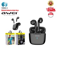 Original Awei T26 bluetooth 5.0 TWS Sport waterproof with charge case