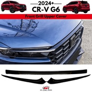 Honda CRV CR-V G6 2024+ Glossy Black Front Grill Upper Cover For Sporty Design for Honda CRV 2024 Ge