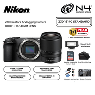 NIKON Z30 Mirrorless Camera NIKKOR Z DX 16-50mm & 18-140mm & 50-250mm Nikon Vlogger Essentials Nikon