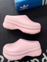 紫鑽🌟誠信商家🌟💜全新adidas originals AdiFOM Stan Smith Mule 廚師鞋 櫻花粉色 厚底包頭拖鞋 女款