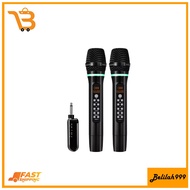 Professional UHF Wireless Microphone Handheld Bluetooth Karaoke Microphone Recording Studio Home Par