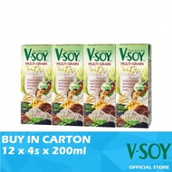 48x【Vsoy Multigrain Soya Bean Milk 200ml】