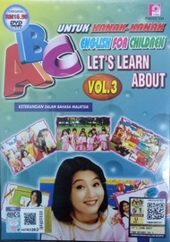 ABC English For Children Let's Learn About Untuk Kanak-kanak Vol.3 DVD