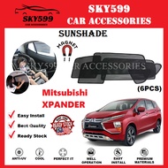 (Magnetic)Mitsubishi XPANDER Epic Sunshade [6PCS]