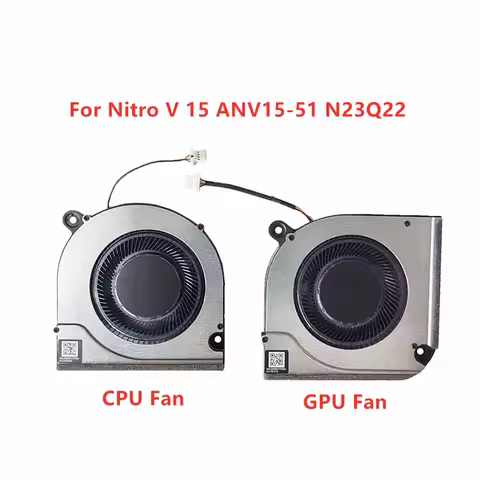 Brand New Laptop CPU GPU Cooling fans For ACER Nitro V15 ANV15-51 ANV15-51-532J N23Q22