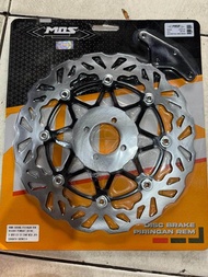 Piringan Cakram Depan Shogun 110 Satria Tornado uk 300mm +Breket Ride It Snowflake