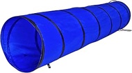 lionto Agility Dog Play Tunnel in Different Sizes (S) 200 x 40 cm Blue