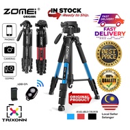 🔥Ready Stock🔥 ORIGINAL Zomei TRIPOD Portable Camera Travel Video Lightweight Stand for DSLR Mirrorle