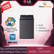 LG Top Loader Washing Machine TX2725AT9J(25KG)/TX2522AT9G (22KG)/TX2520ST5G (20KG) /TX2518ST7G (18KG