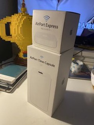 Apple AirPort Time Capsule & AirPort Express 一套出