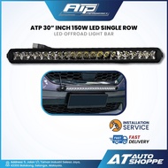ATP 30 Inch 150W Single Row LED Light Bar White (1 Piece) Offroad