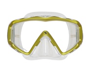 SCUBAPRO Crystal VU Dive Mask - Yellow