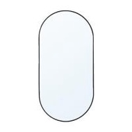 กระจกเงาตกแต่ง MOYA AL058-OV 50x100 ซม. สีดำ (1189240)