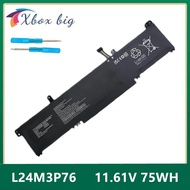 L24M3P76 Laptop Battery For ThinkPad LenovoT14p 25 computer L24L3P76 11.61V 75WH