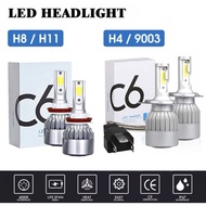 C6 LED CAR LIGHT H4 H11 HEADLIGHT 36 WATT SUPERBRIGHT CAR HEAD LIGHT | CAR FOGLAMP