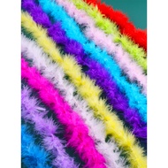 DIY Feather Pen Flat Fine Feather Jewelry Accessories Headband Toy Feather Pen Christmas Decoration 