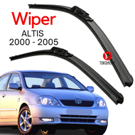 Wiper Mobil Corolla Altis 2002 1 Set Karet Wiper Air Altis 2002 Wiper Frameless Toyota Altis Depan 2
