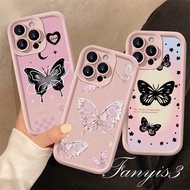 Compatible For Infinix ITEL S23 Hot 40 Pro 40i 30i Play Smart 7 8 Note 30 VIP 12 Turbo G96 Tecno Spark 10C Camon 20 4G Butterfly Y2K Phone Case New Angel Eyes Phone Case TPU Cover