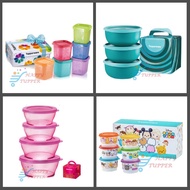 Tupperware Tsum-Tsum Set/ Tupperware Clear Bowl / Tupperware Rainbow Cube