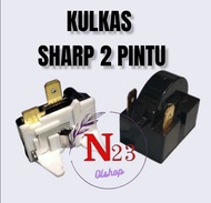 OVERLOAD KULKAS SHARP 2 PINTU / RELAY KULKAS SHARP  / PTC RELAY KULKAS SHARP 2 PINTU