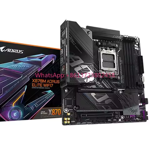 GIGABYTE GIGABYTE Sculpture, Ice Sculpture X870M AORI ELITE WF7 ICE main board