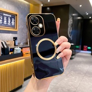 TEMU Phone Case: Luxury Magnetic Ring Tpu Electroplated Back Cover For , 5g, Nord N30, Nord Ce3, Nor