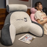 Summer Ice Silk Pillow Ice Beans Bedside Cushion Cartoon Sofa Pillow Back Soft Large Backrest Bedroo