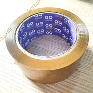 Lakban QQ Superior Tape Bening / Coklat 48mm (2INCH) 90Yards Tebal Super Lengket Murah