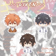 Celine_nyaa ]GIVEN mafuyu/uenoyama/ugetsu - keychain/phonestrap
