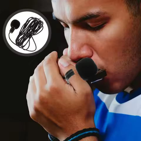 Universal Connector Pickup Microphone Flute Mic Clip Lapel Microphone Portable Audio Video Consumer 