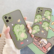 Dino Case PRINTING HYBRID iphone 4G 6 7 8 plus x xr xs max 11 12 pro max vivo Y19 y21s y33s y21 2021