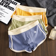 KINGDAFA Trend Men Briefs Cotton Boxer Lelaki Seluar Dalam Lelaki Men Underwear Set 男士内裤 内裤男 男生内裤