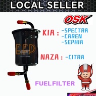 OSK F-N9114 FUEL FILTER KIA SPECTRA CARENS SEPHIA (OK2A1-20-490) NAZA CITRA F N9114 EF PERFORMANCE