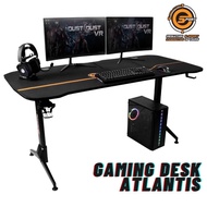 Neolution E-Sport Gaming Desk รุ่น ATLANTIS โต๊ะเกมมิ่ง โต๊ะทำงาน ขนาดใหญ่ กว้าง 160 CM.วางจอ 2ตัว เคส 1
