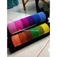 (144pcs bangles) Bangles gift set in 12 random colours valayal valavi