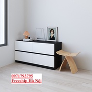 Tủ lưu trữ 4 ngăn kéo gỗ MDF phủ melamine