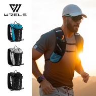 WRELS Lightweight Design Running Vest Bag Unisex 8L Trail Hiking Backpack Fits 1.5L Bladder and 6 Ph