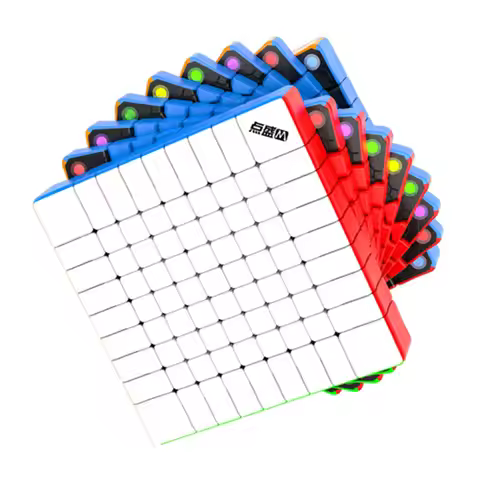 DianSheng Galaxy 9x9 Magnetic Magic Cube Speed Cube Stickerless Professional 9x9 M Cubo Magico Toys 