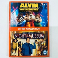 Alvin and the Chipmunks + Night at the Museum 2-Film Collection DVD Region 2 PAL Family Movies