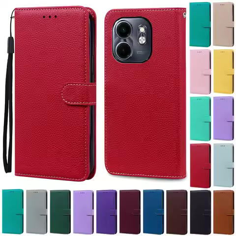 For Infinix Smart 9 Case Infinix Hot 50i Cover Wallet Leather Flip Cover For Infinix Smart 9 Case In