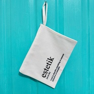 Customized Pouch Katsa / Canvas Pouch- Birthday , Baptism, Wedding