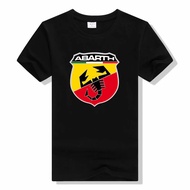 Abarth Logo Men's T-Shirt Famous Brand Cotton Fashion For Men Boys