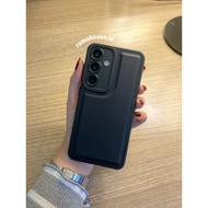 SAMSUNG A05 A05S A72 A73 A25 A15 A24 A35 S24 S24 PLUS S24 ULTRA CASE BLACK LEATHER FOR ANDROID