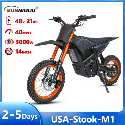 Electric Dirt Bike for Teens Adults, Mid-Drive Motor 3000W, Electric Motorcycle 48V21Ah Battery, Hyd